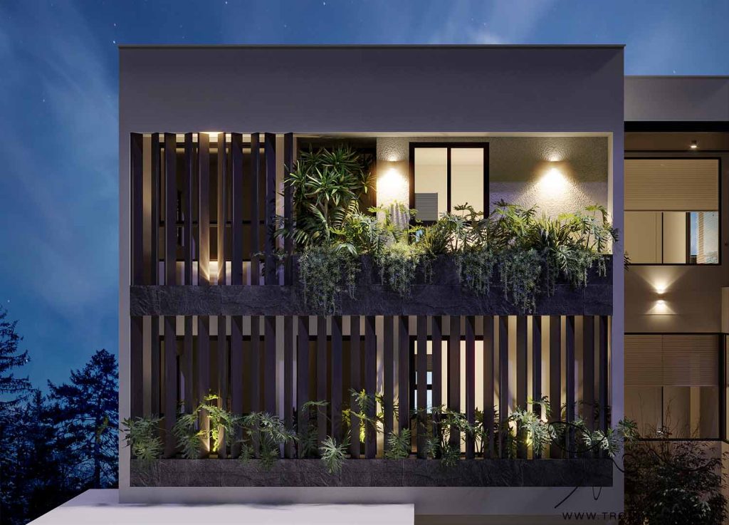 THIẾT KẾ MẶT TIỀN BIỆT THỰ