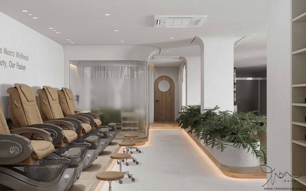 THIẾT KẾ SPA LÀM ĐẸP