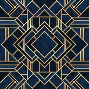 Tròn Decor - Art Deco pattern - trang trí vách