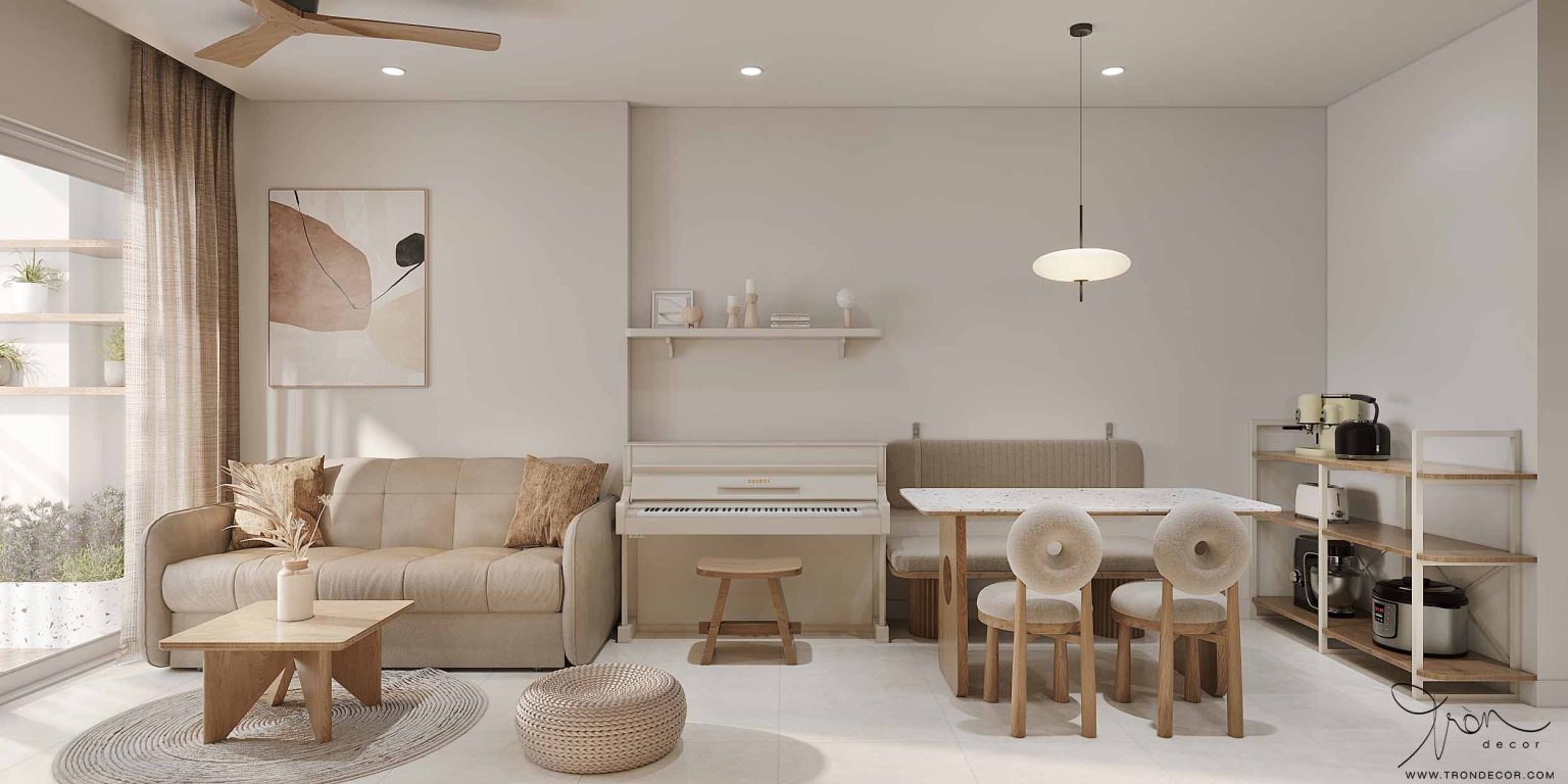 TOP 05 MẪU PHÒNG KHÁCH CĂN HỘ WABI SABI MANG VẺ ĐẸP GIẢN ĐƠN VÀ TINH TẾ ...