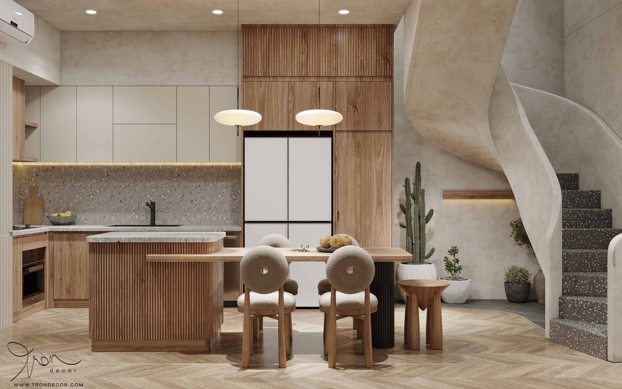 MÊ MẨN VỚI THIẾT KẾ NHÀ PHỐ WABI SABI KẾT HỢP JAPANDI - VẺ ĐẸP GIỮA QUÁ ...
