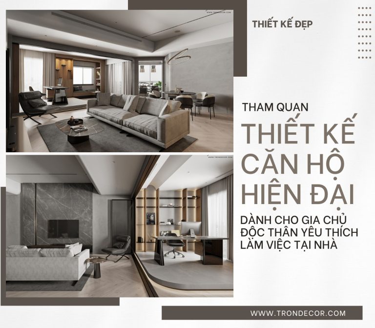 THAM QUAN THIẾT KẾ CĂN HỘ HIỆN ĐẠI DÀNH CHO GIA CHỦ ĐỘC THÂN YÊU THÍCH ...