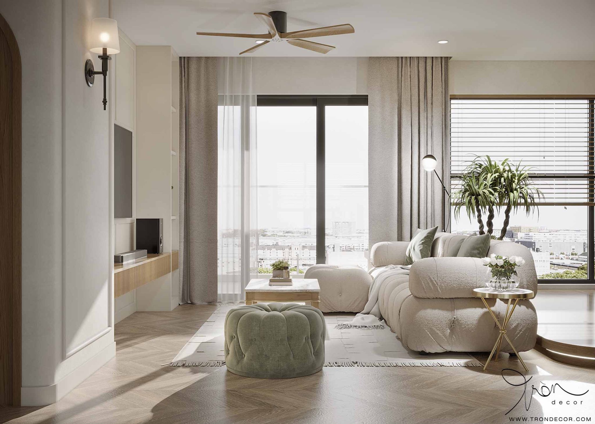 SỰ KẾT HỢP ĐẦY PHÁ CÁCH VỚI PHONG CÁCH THIẾT KẾ WABI SABI TRONG CĂN HỘ ...