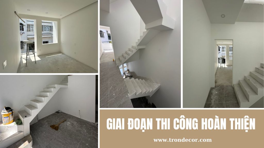 THIẾT KẾ & THI CÔNG NHÀ PHỐ PHONG CÁCH TỐI GIẢN