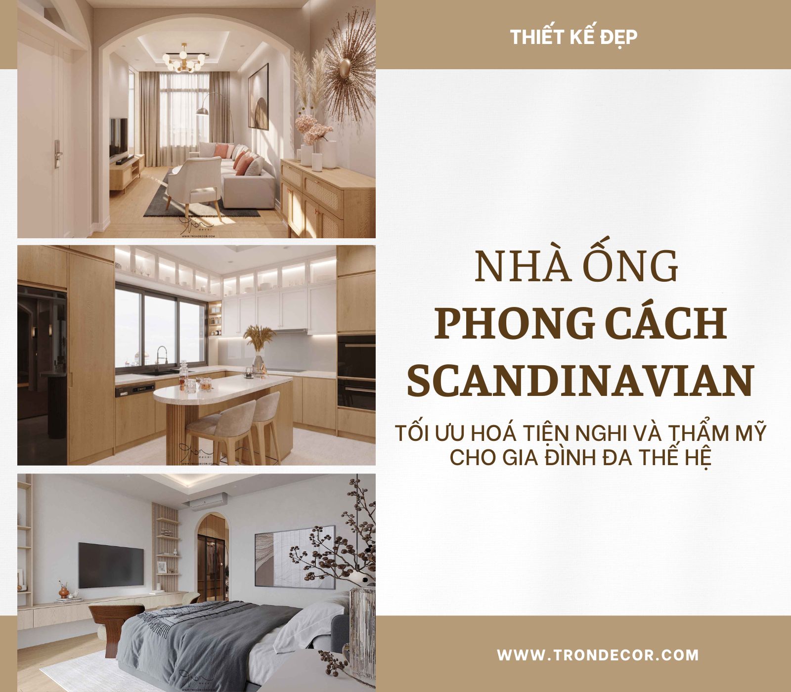 NHÀ ỐNG PHONG CÁCH SCANDINAVIAN