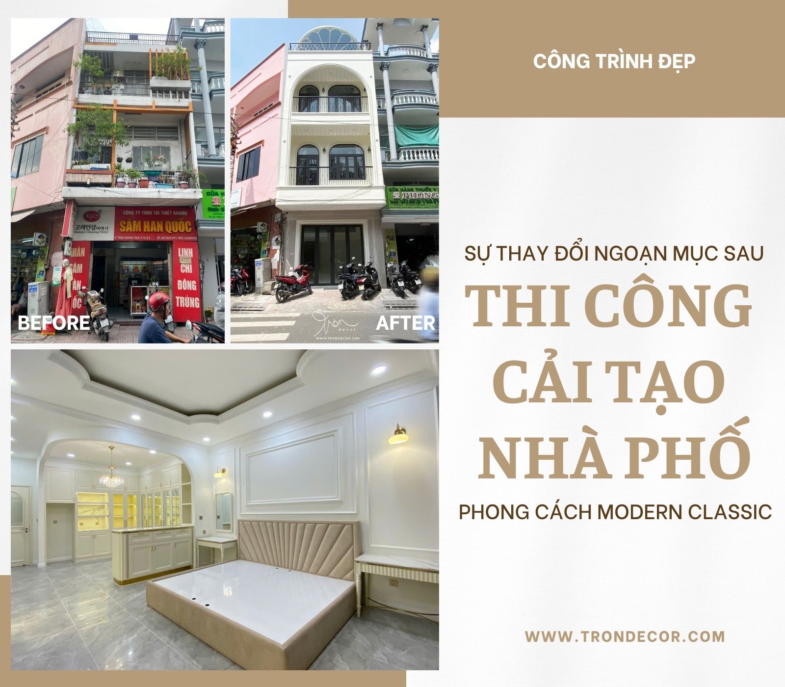 THI CÔNG CẢI TẠO NHÀ PHỐ