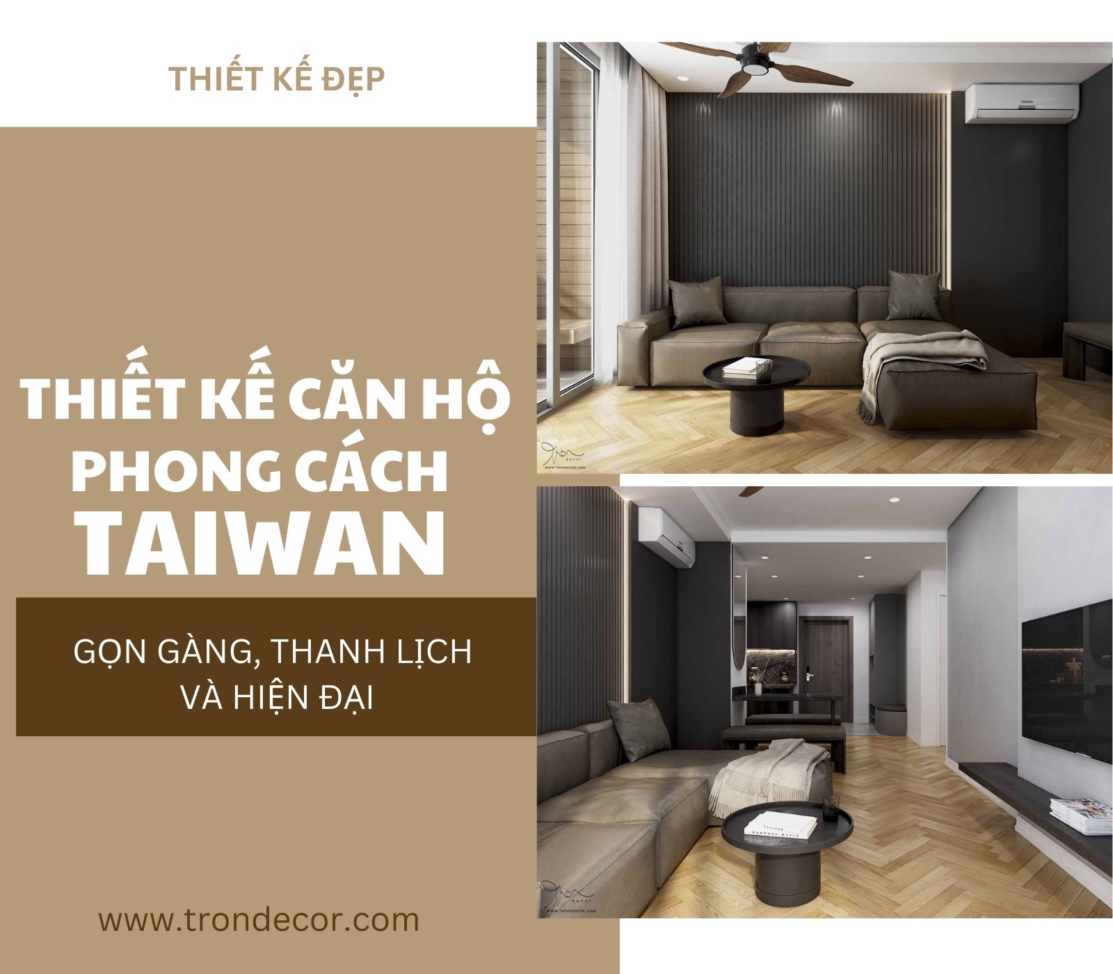 THIẾT KẾ CĂN HỘ PHONG CÁCH TAIWAN