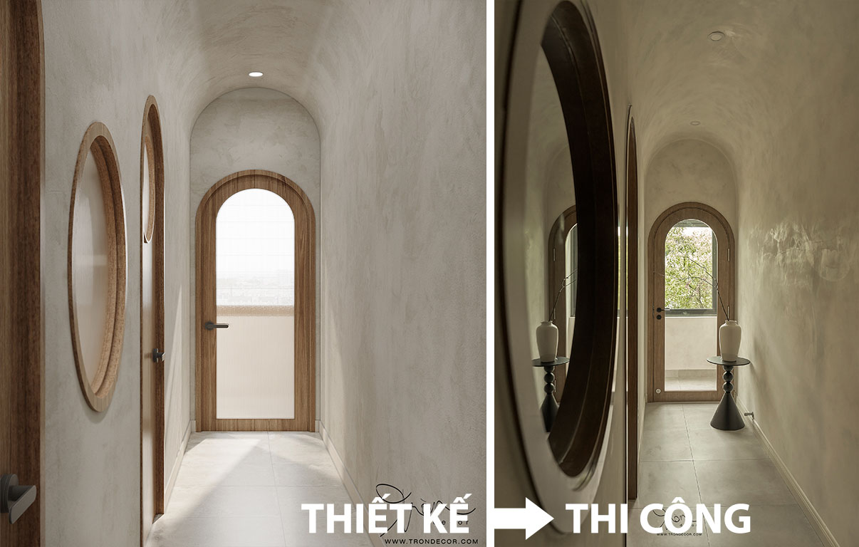 [BEFORE AFTER] KHÁM PHÁ TỪ THIẾT KẾ ĐẾN THỰC TẾ THI CÔNG NHÀ PHỐ PHÚ ...