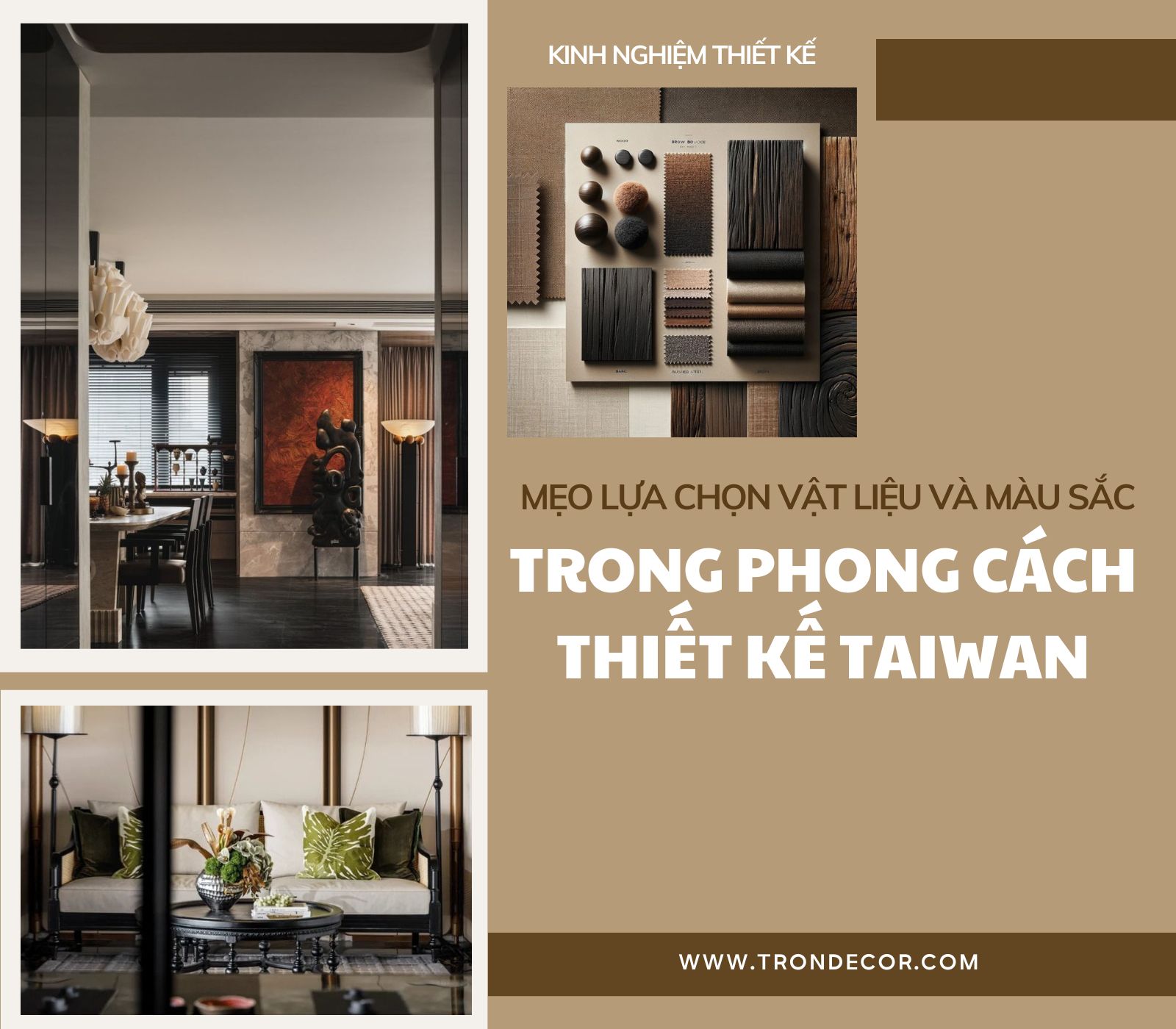 PHONG CÁCH THIẾT KẾ TAIWAN