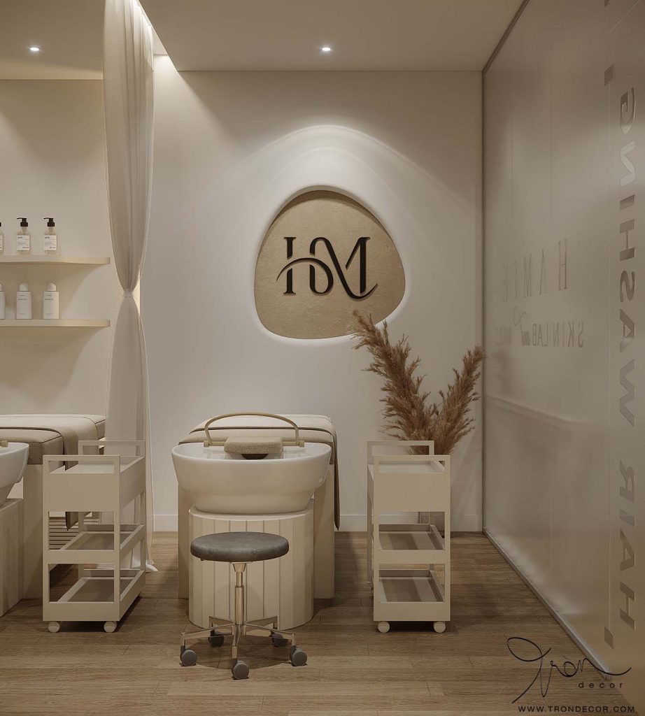 THIẾT KẾ TIỆM LÀM ĐẸP NAIL HAMIE