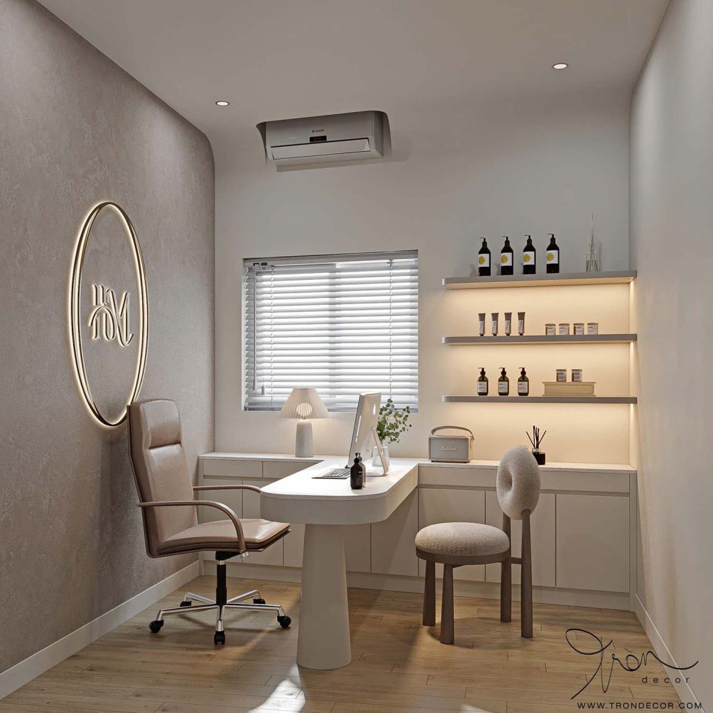 THIẾT KẾ TIỆM LÀM ĐẸP NAIL HAMIE