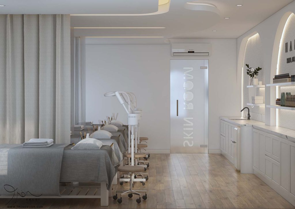 THIẾT KẾ TIỆM LÀM ĐẸP NAIL HAMIE