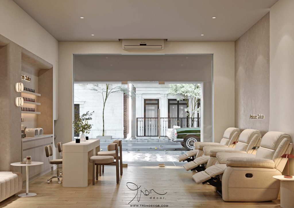 THIẾT KẾ TIỆM LÀM ĐẸP NAIL HAMIE