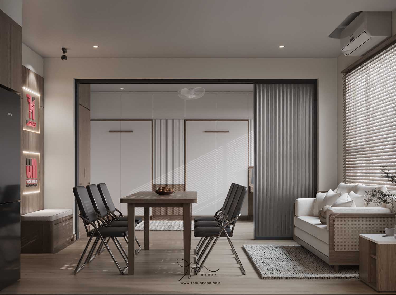 THIẾT KẾ CĂN HỘ CHUNG CƯ HIỆN ĐẠI CAO THẮNG