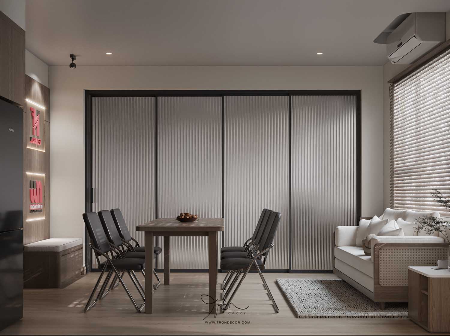 THIẾT KẾ CĂN HỘ CHUNG CƯ HIỆN ĐẠI CAO THẮNG