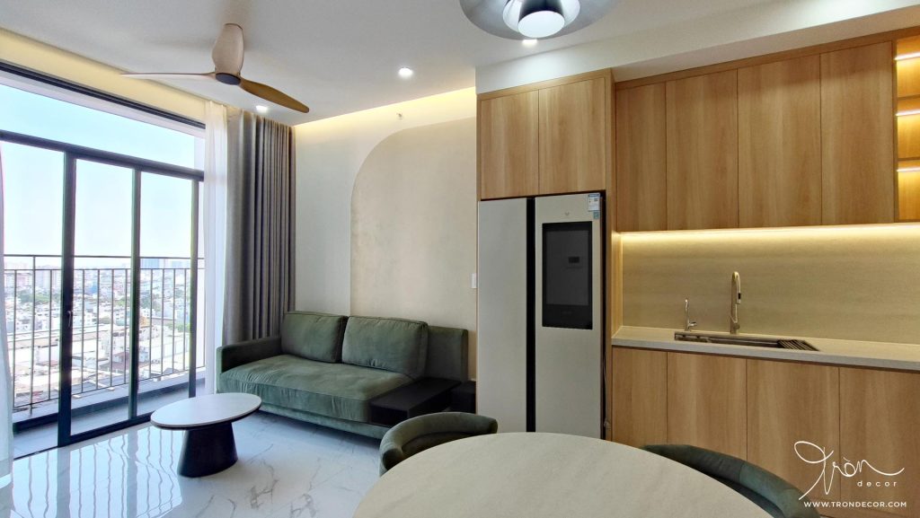 THIẾT KẾ THI CÔNG CĂN HỘ 2 PHÒNG NGỦ
