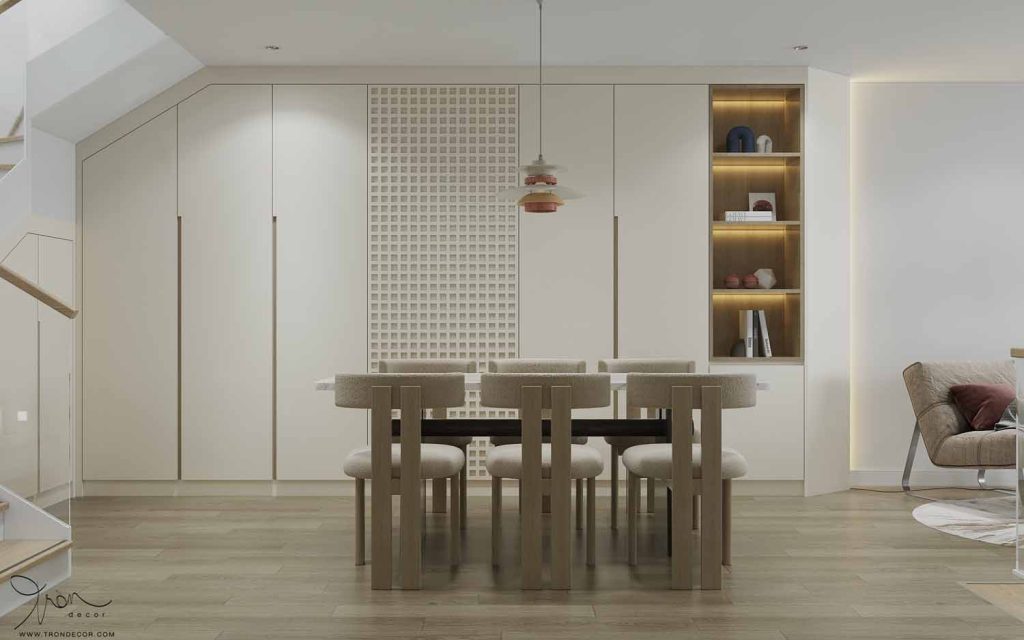 THIẾT KẾ KIẾN TRÚC NỘI THẤT NHÀ PHỐ JAPANDI