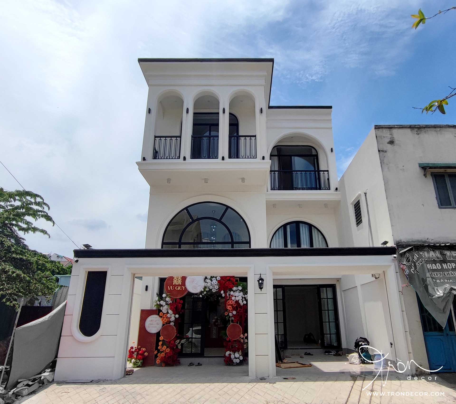 THI CÔNG BIỆT THỰ PHỐ 320M2 - HIỆP BÌNH CHÁNH