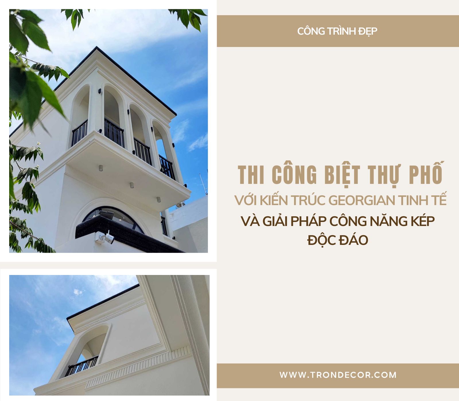 THI CÔNG BIỆT THỰ PHỐ
