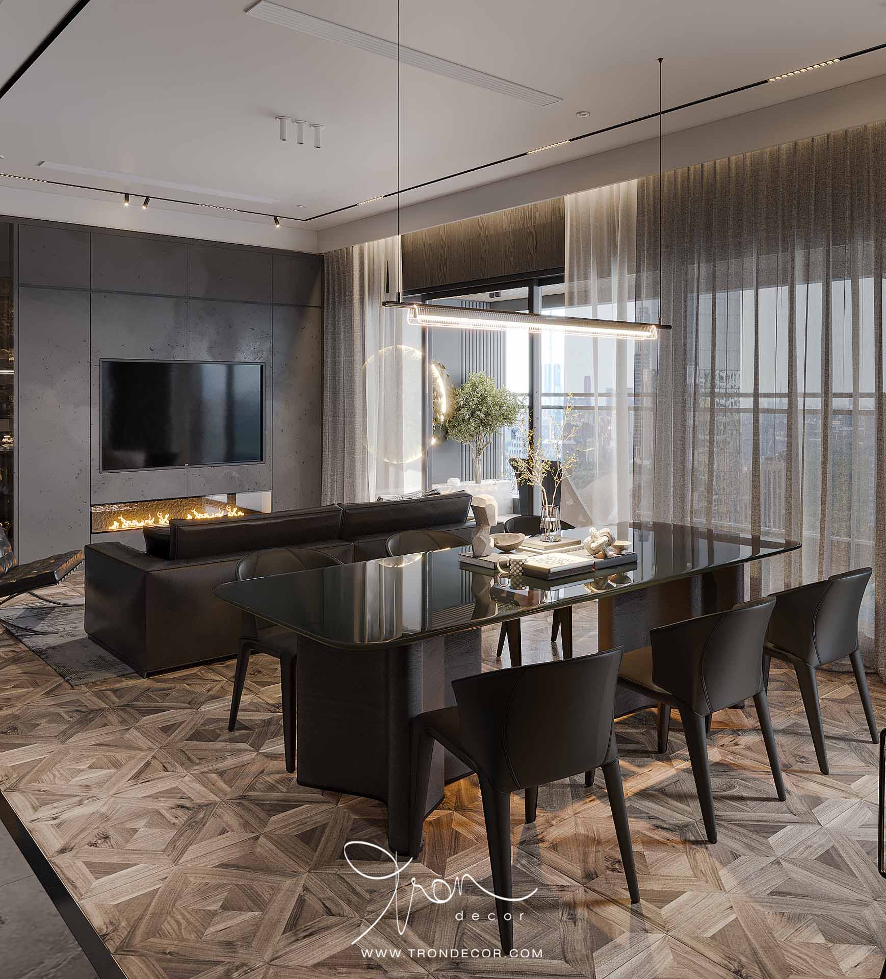 THIẾT KẾ CĂN HỘ 300M2 - DEFINE