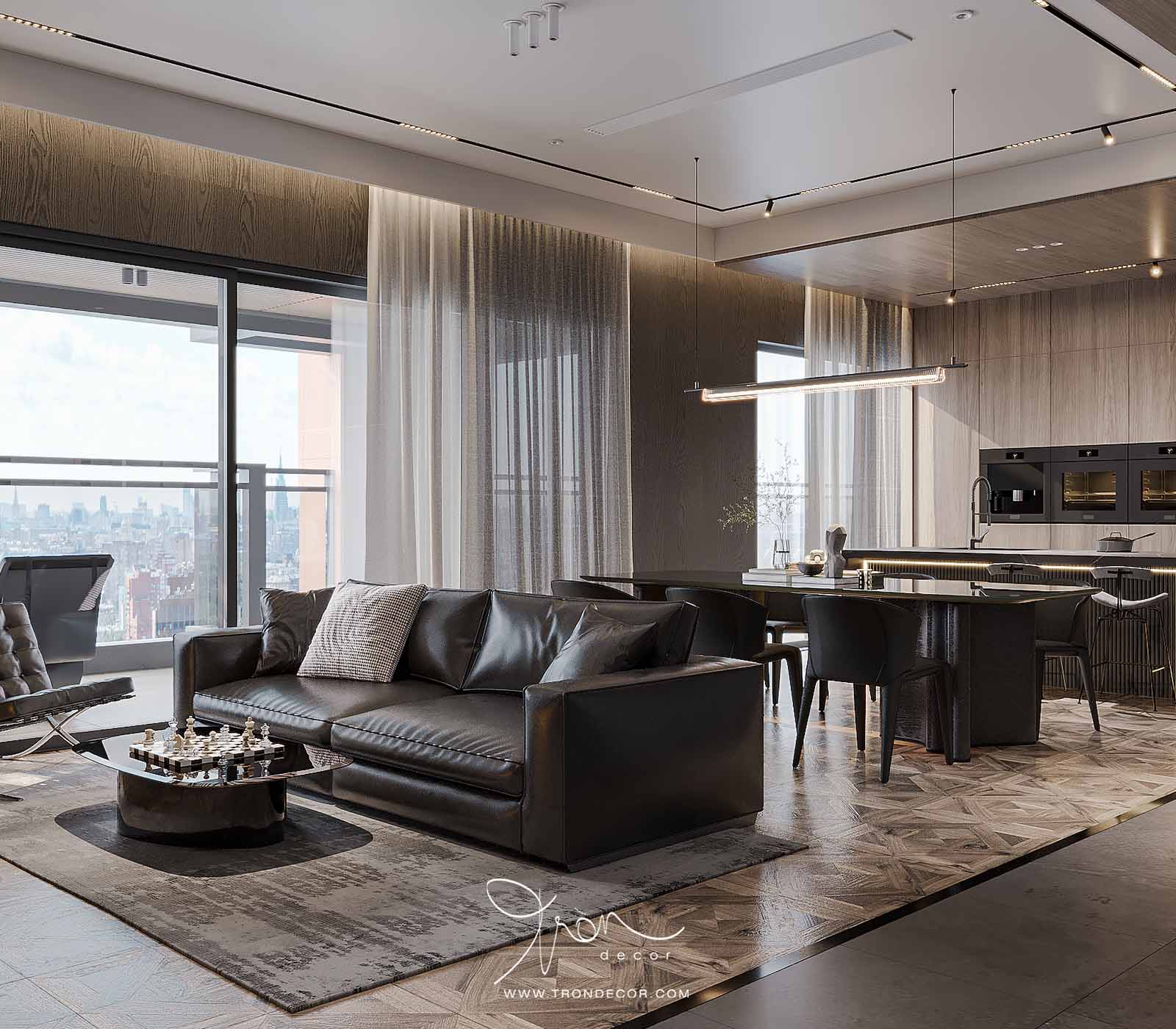THIẾT KẾ CĂN HỘ 300M2 - DEFINE