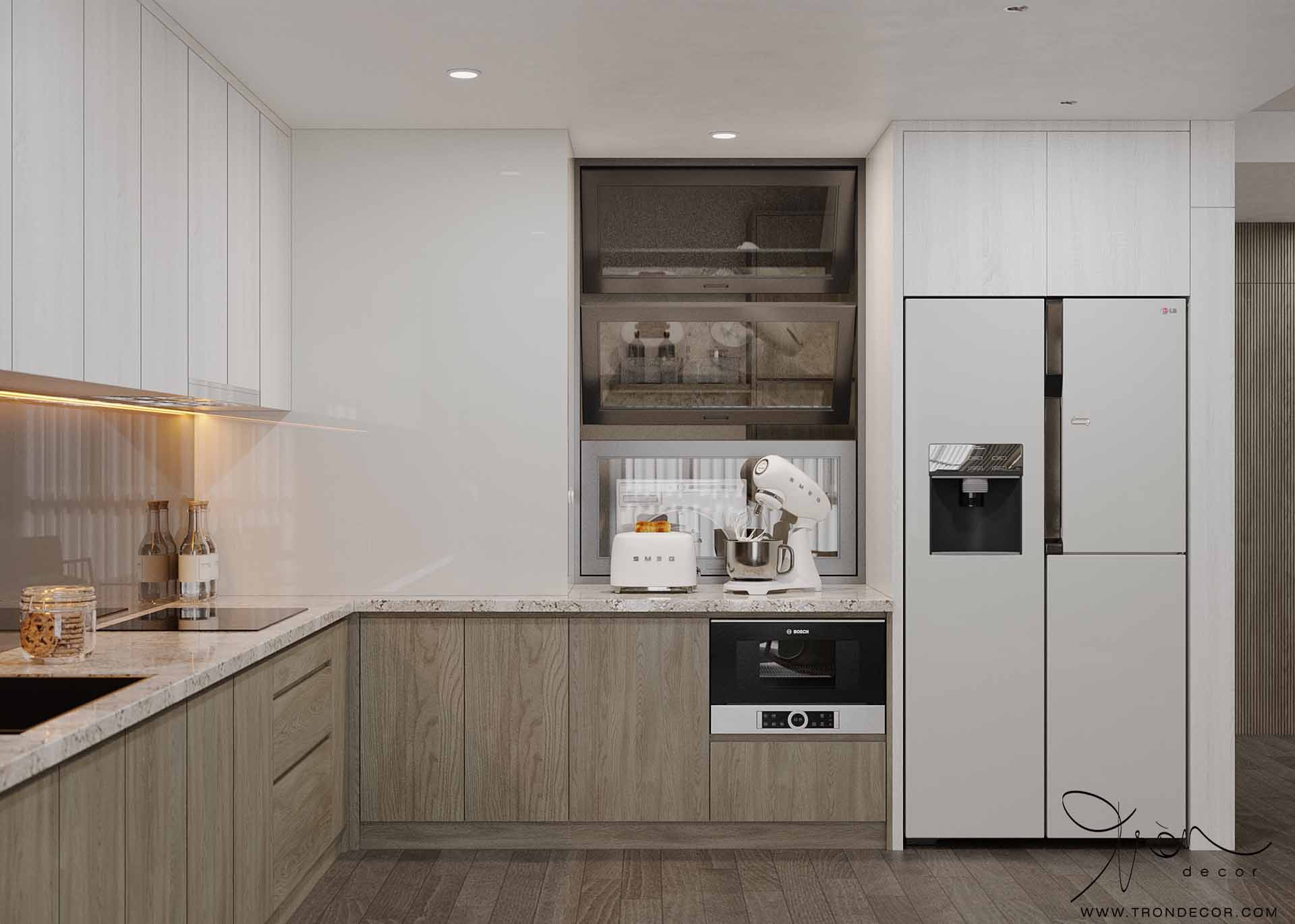 THIẾT KẾ NỘI THẤT CĂN HỘ 120M2 - IMPERIA AN PHÚ