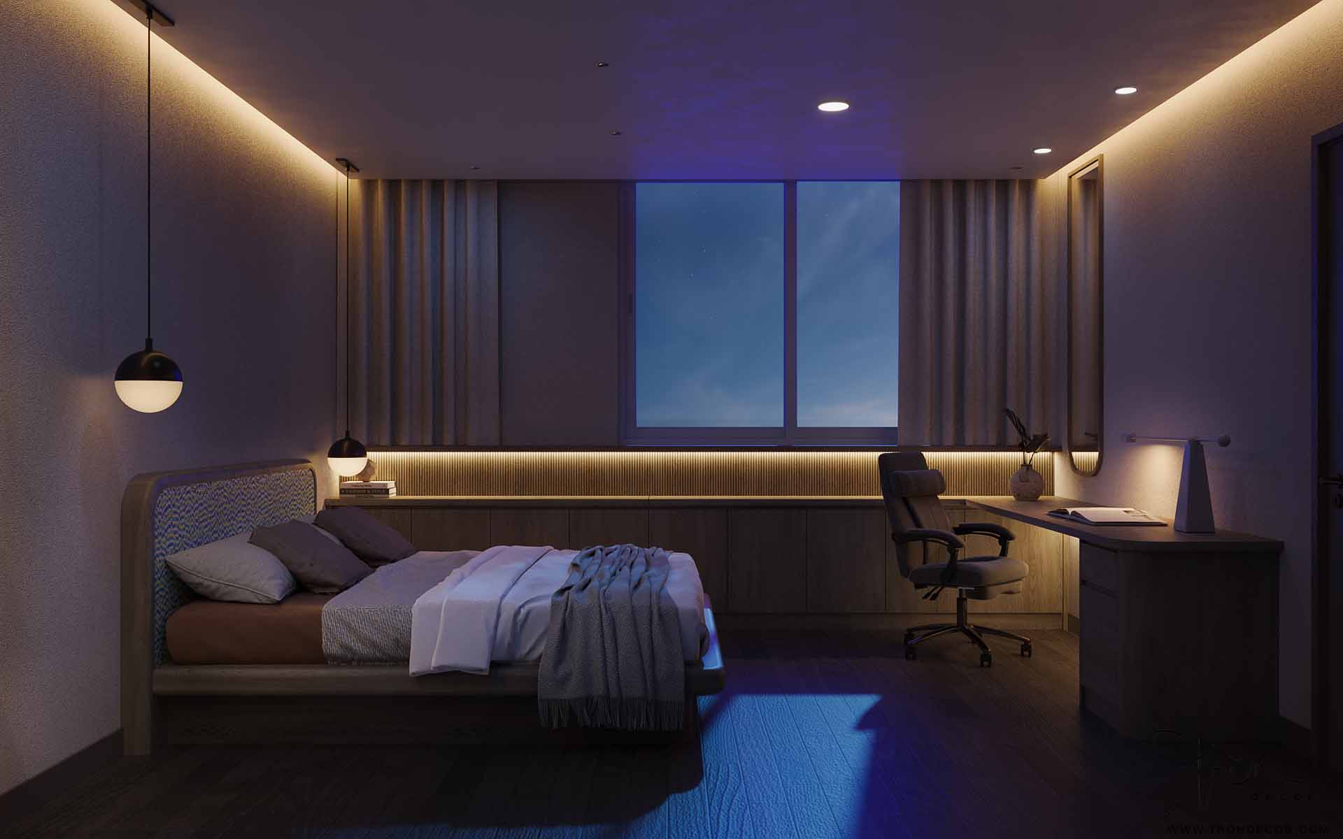 THIẾT KẾ NỘI THẤT CĂN HỘ 120M2 - IMPERIA AN PHÚ