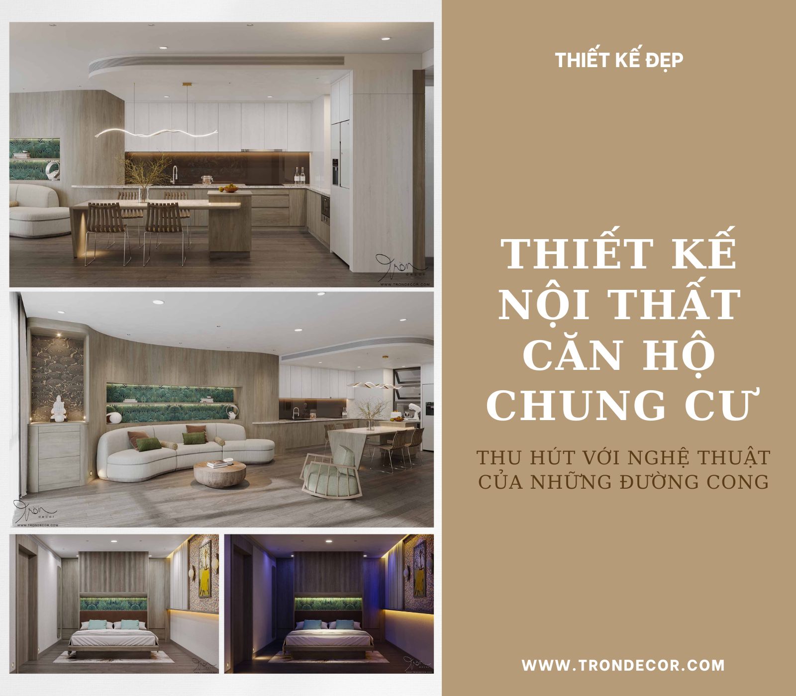THIẾT KẾ NỘI THẤT CĂN HỘ CHUNG CƯ