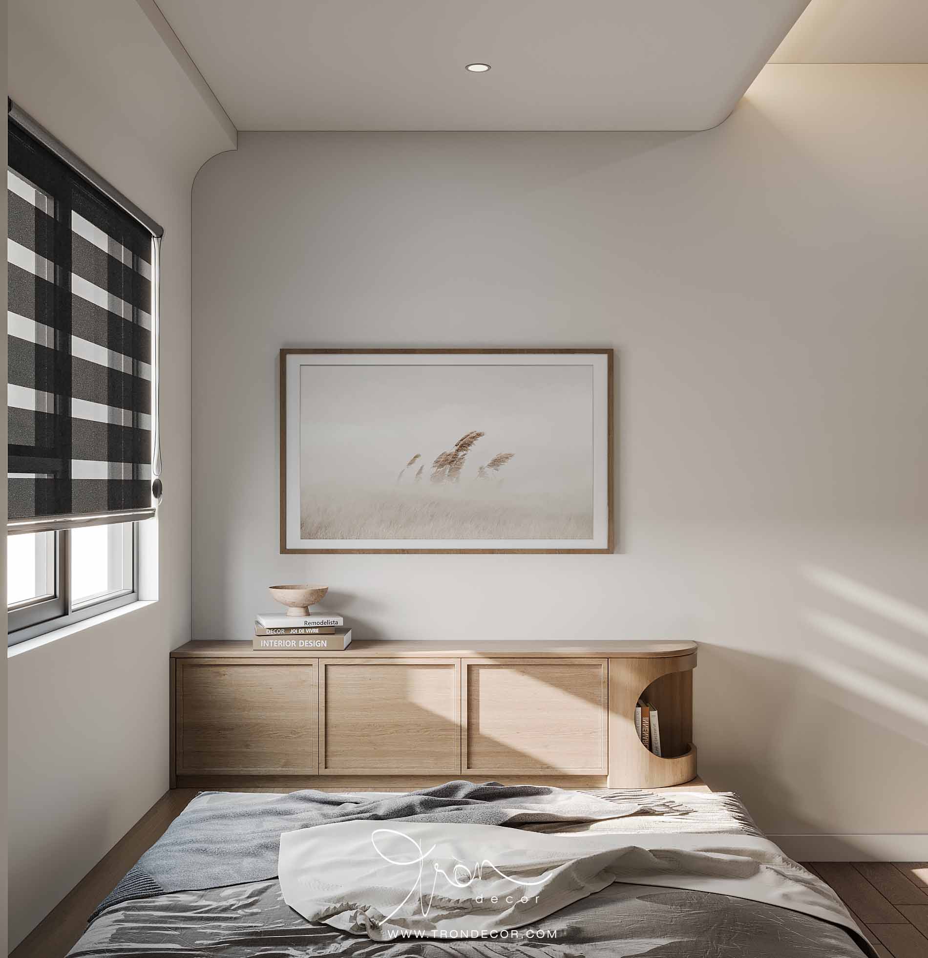 THIẾT KẾ NỘI THẤT CĂN HỘ 62M2 - CENTUM WEALTH COMPLEX