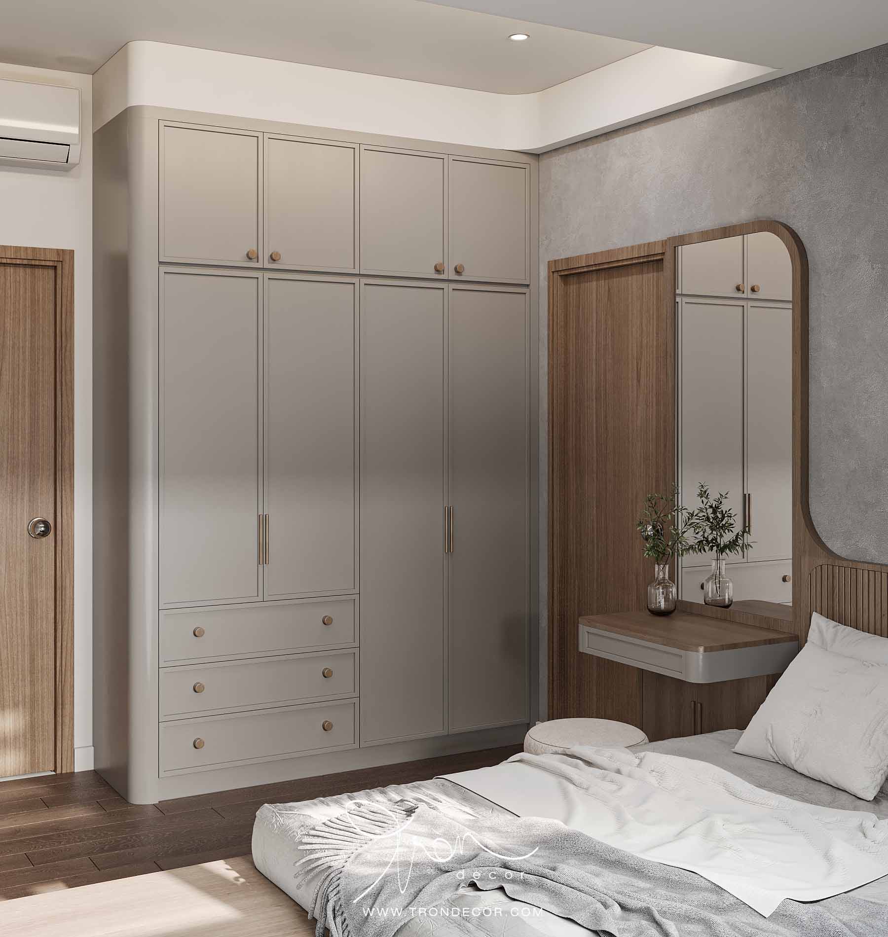 THIẾT KẾ NỘI THẤT CĂN HỘ 62M2 - CENTUM WEALTH COMPLEX