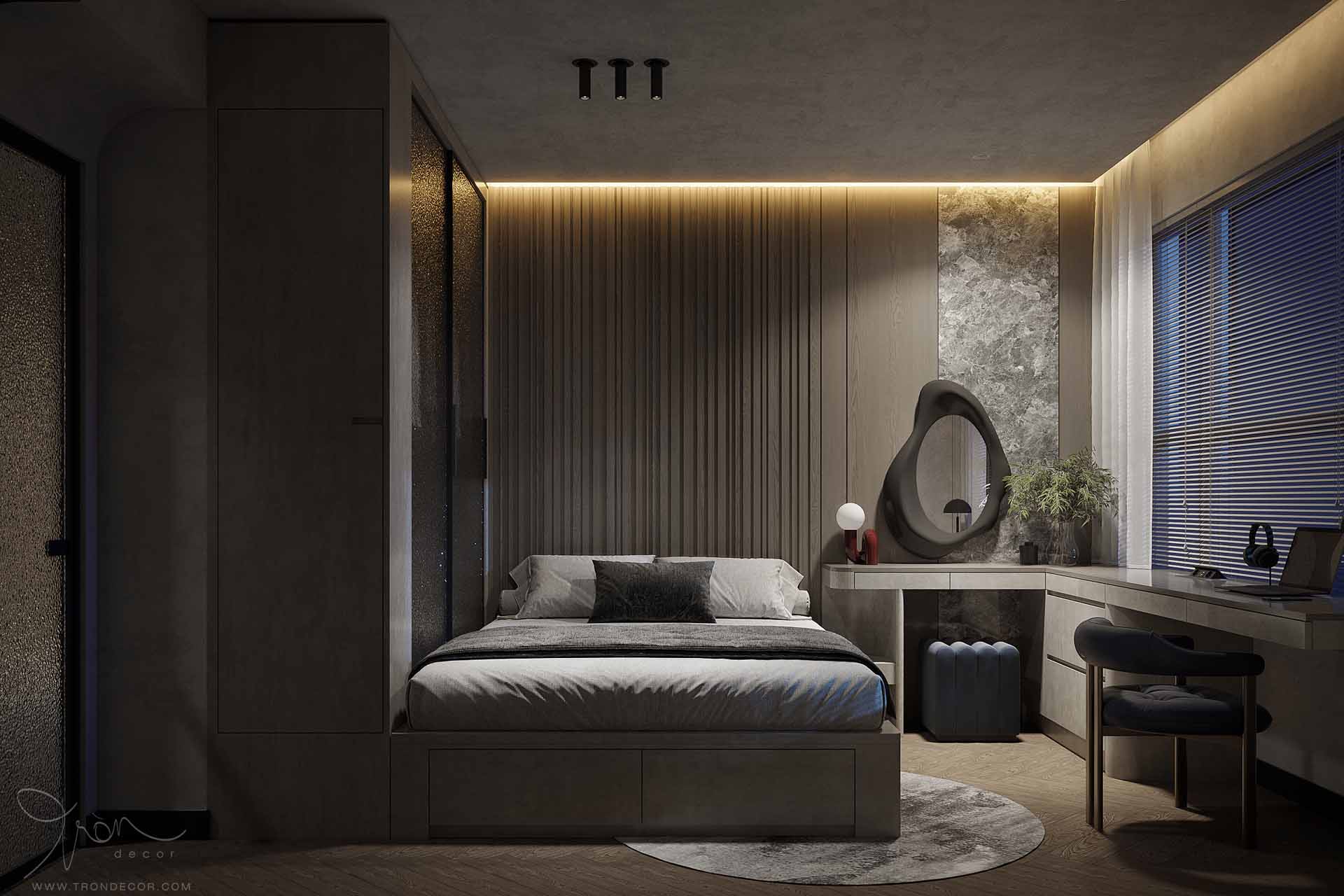 THIẾT KẾ NỘI THẤT CĂN HỘ 78M2 - LUCKY PALACE