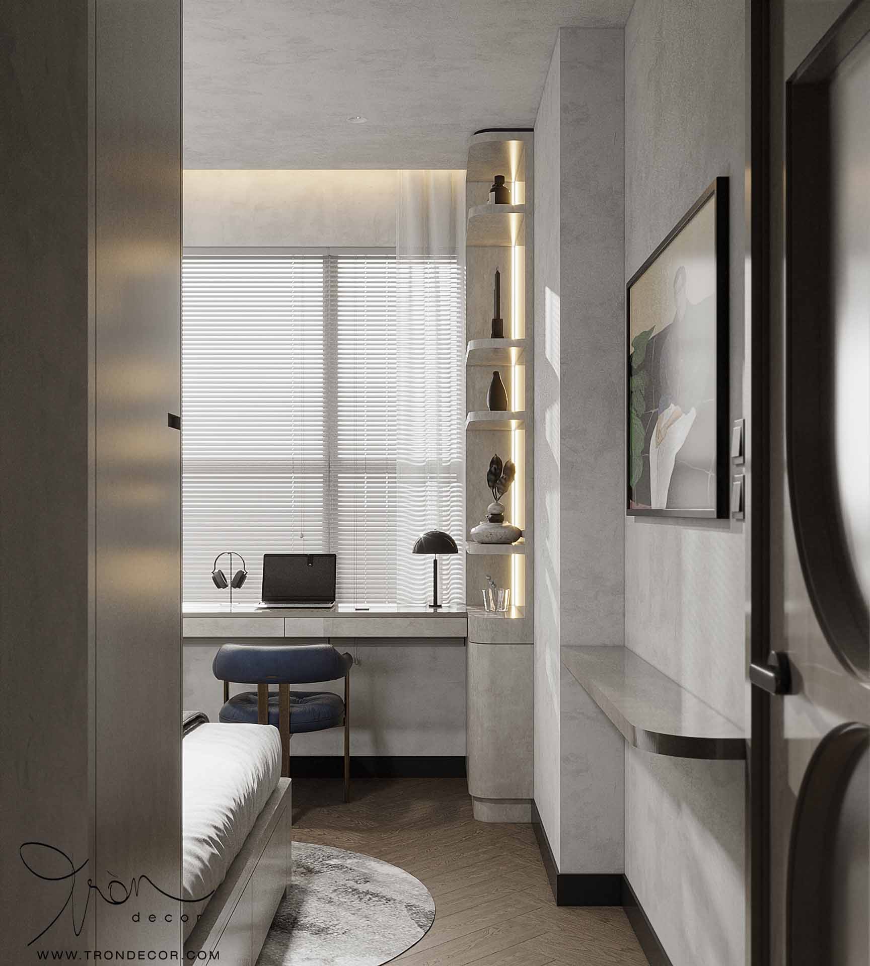 THIẾT KẾ NỘI THẤT CĂN HỘ 78M2 - LUCKY PALACE