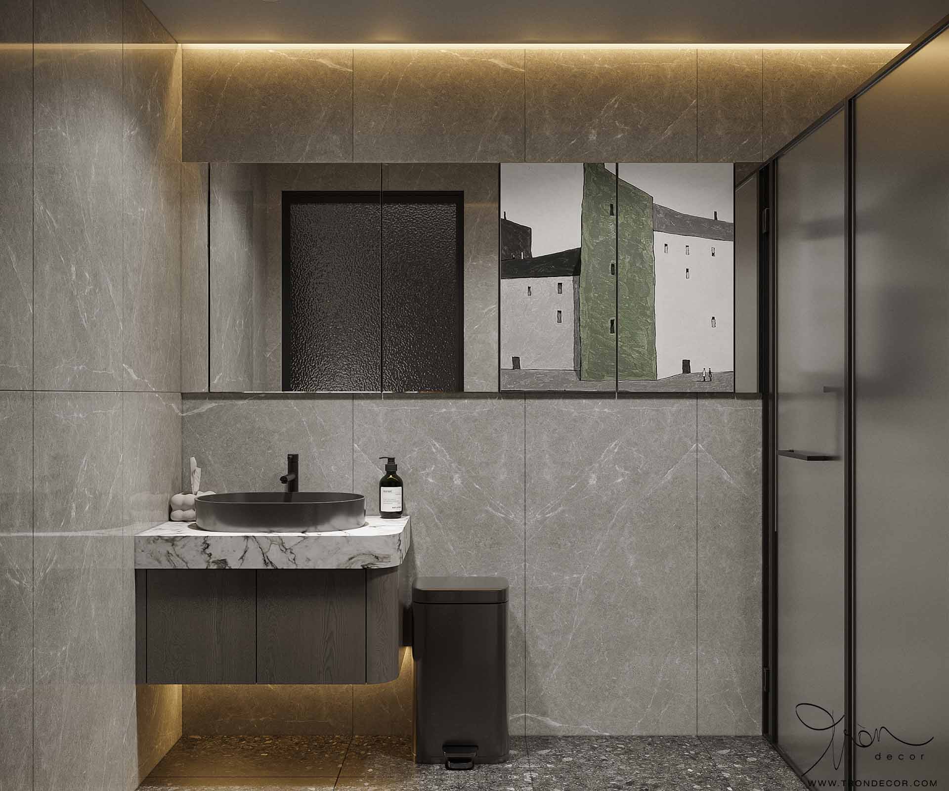 THIẾT KẾ NỘI THẤT CĂN HỘ 78M2 - LUCKY PALACE