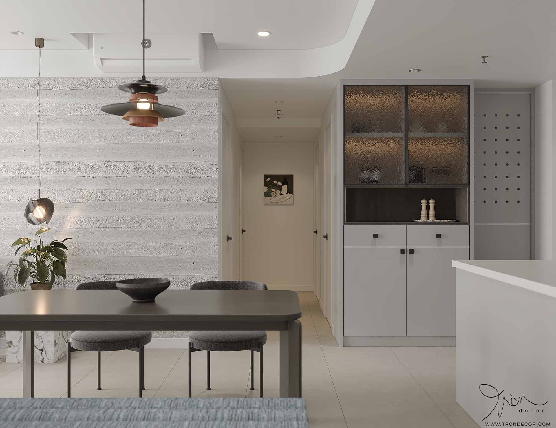 THIẾT KẾ NỘI THẤT CĂN HỘ 97M2 - URBAN GREEN