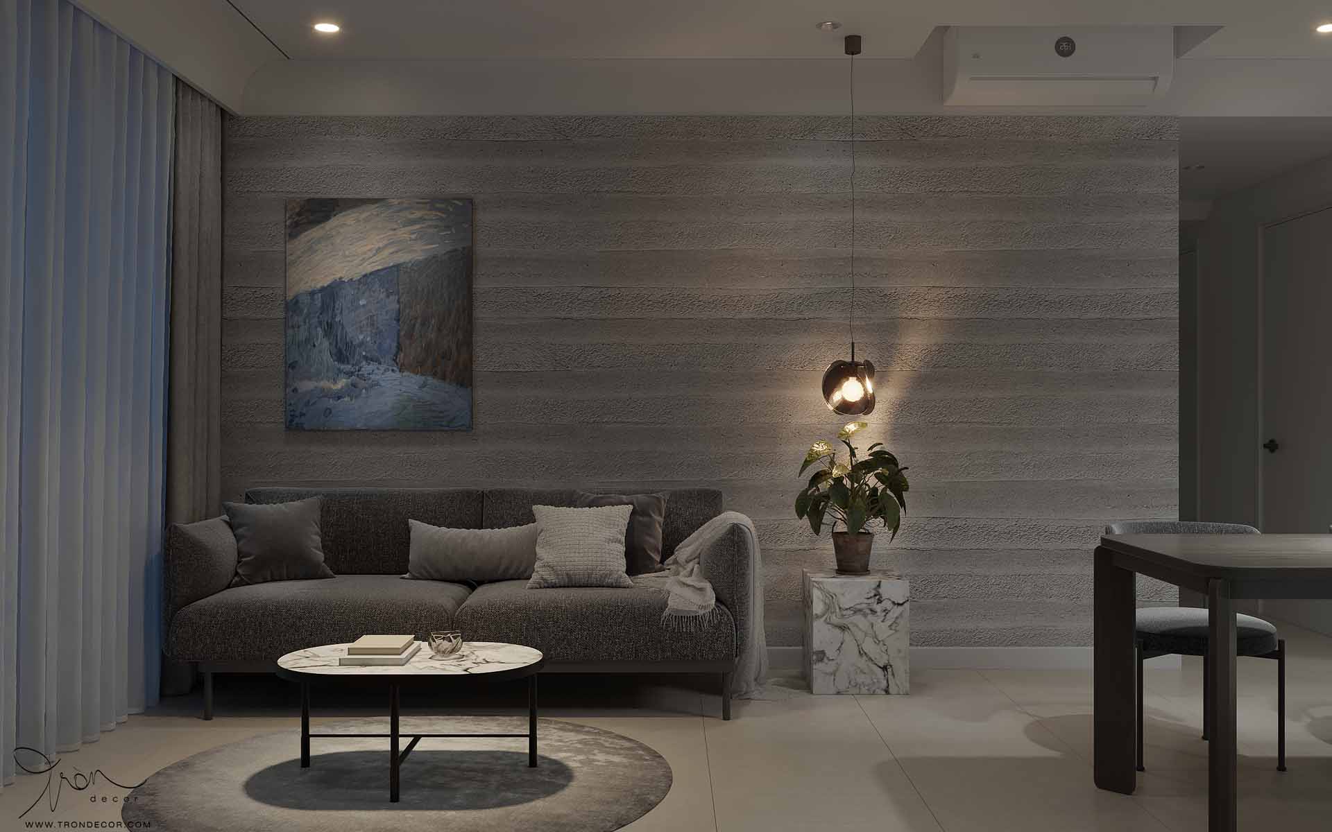 THIẾT KẾ NỘI THẤT CĂN HỘ 97M2 - URBAN GREEN