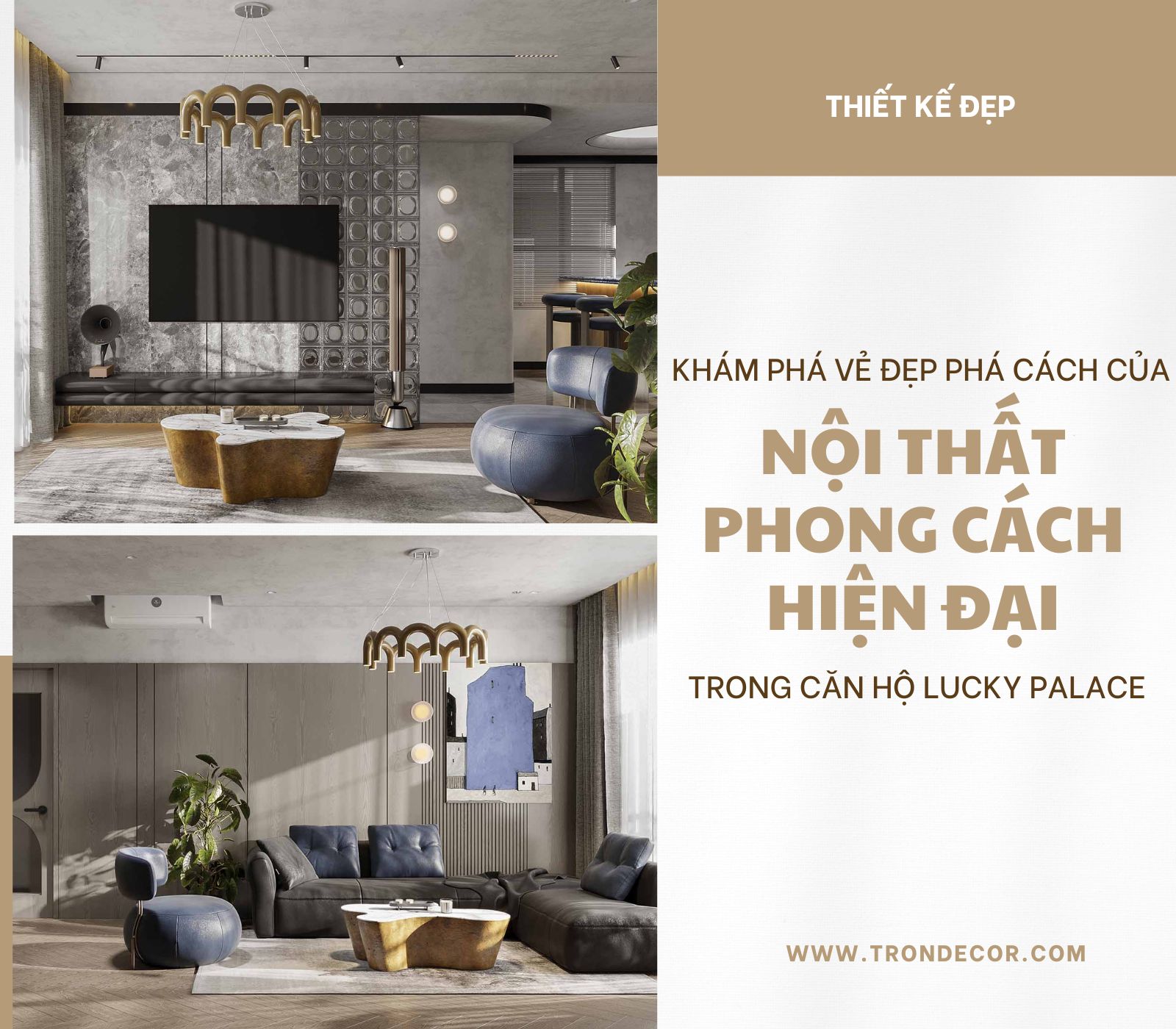 NỘI THẤT PHONG CÁCH HIỆN ĐẠI