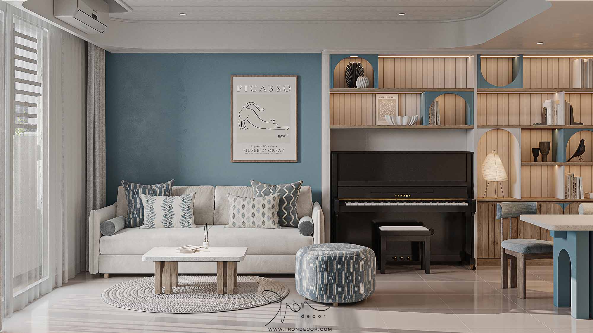 THIẾT KẾ CĂN HỘ 94M2 - THE PARK PREMIER