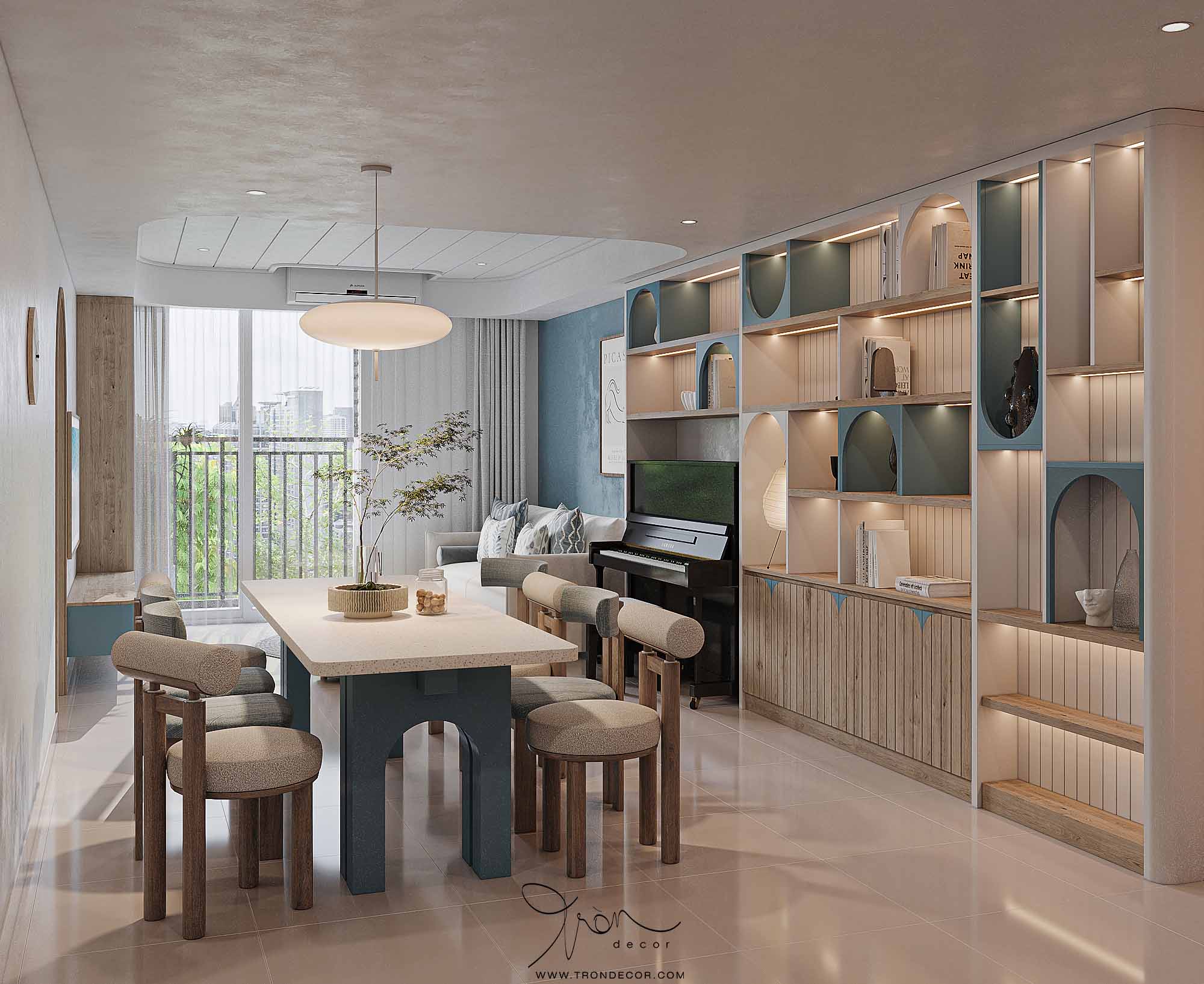 THIẾT KẾ CĂN HỘ 94M2 - THE PARK PREMIER