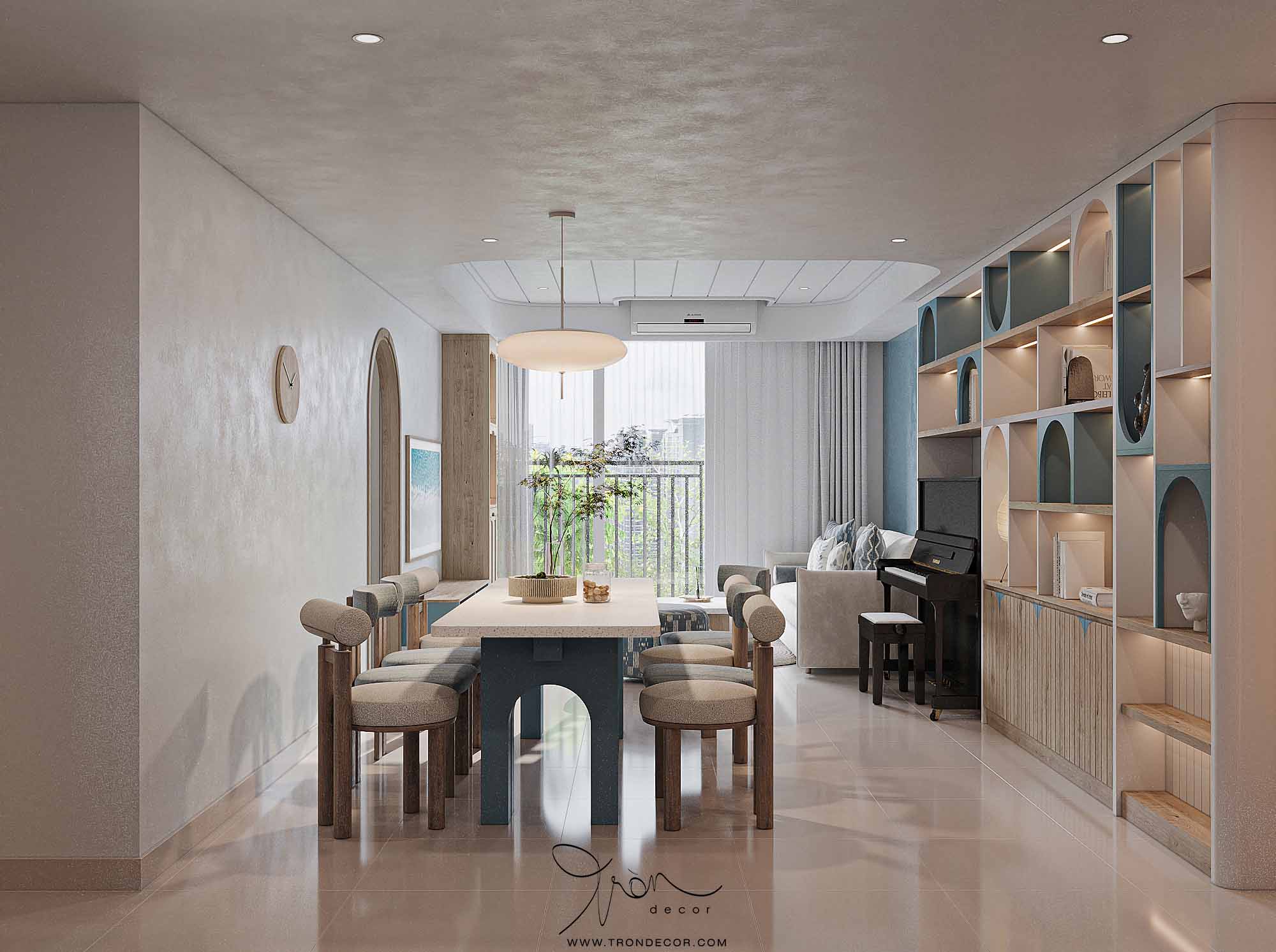 THIẾT KẾ CĂN HỘ 94M2 - THE PARK PREMIER