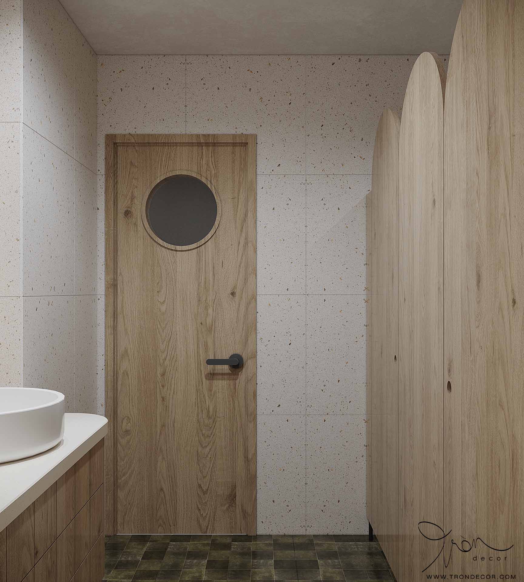 THIẾT KẾ NỘI THẤT SPA 180M2
