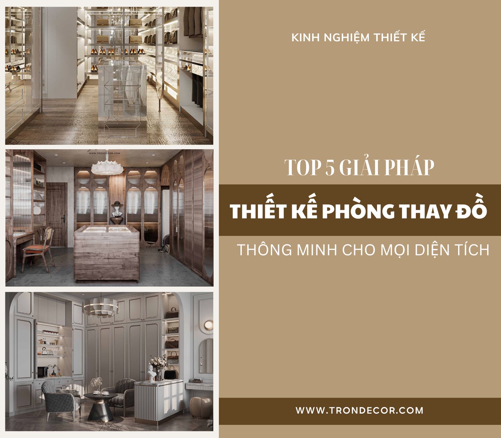 THIẾT KẾ PHÒNG THAY ĐỒ