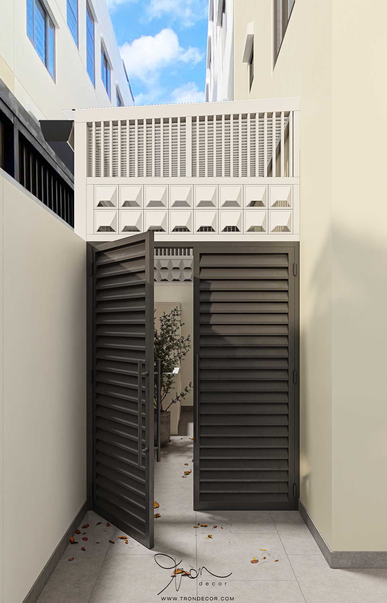 THIẾT KẾ NỘI THẤT NHÀ PHỐ 220M2 - KHU NHÀ Ở LIỀN KỀ QUẬN 7