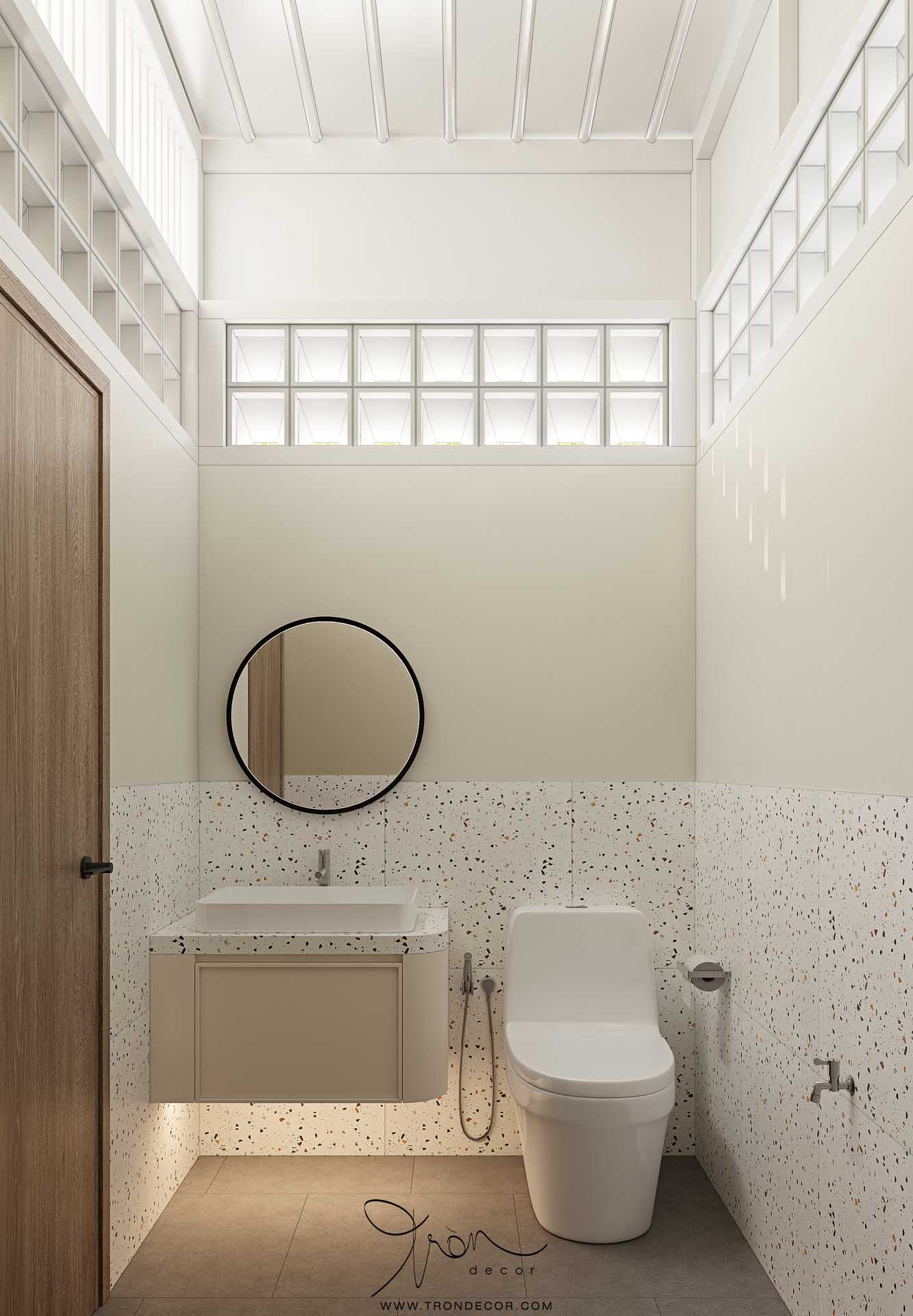THIẾT KẾ NỘI THẤT NHÀ PHỐ 220M2 - KHU NHÀ Ở LIỀN KỀ QUẬN 7