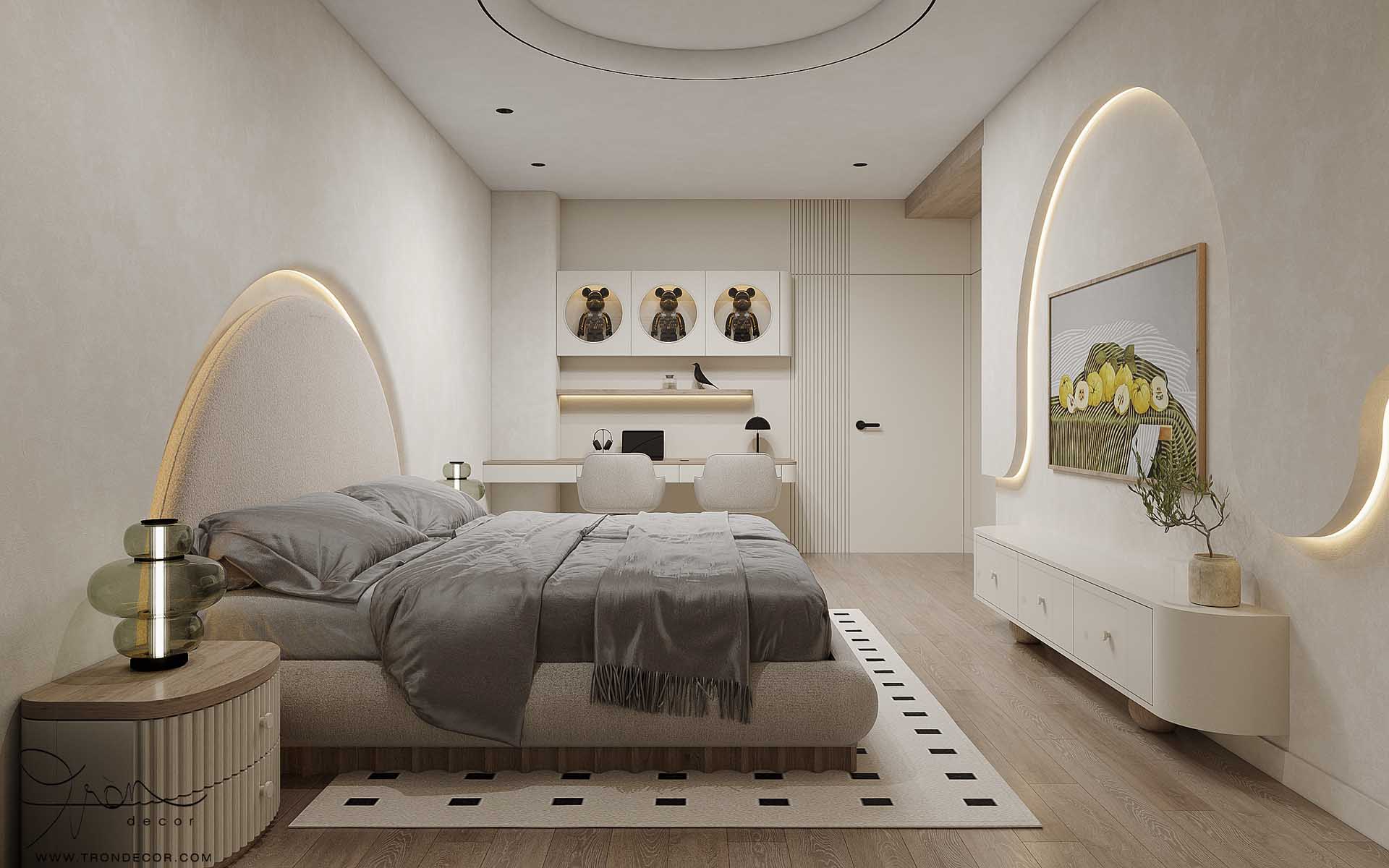 THIẾT KẾ NỘI THẤT NHÀ PHỐ 220M2 - KHU NHÀ Ở LIỀN KỀ QUẬN 7