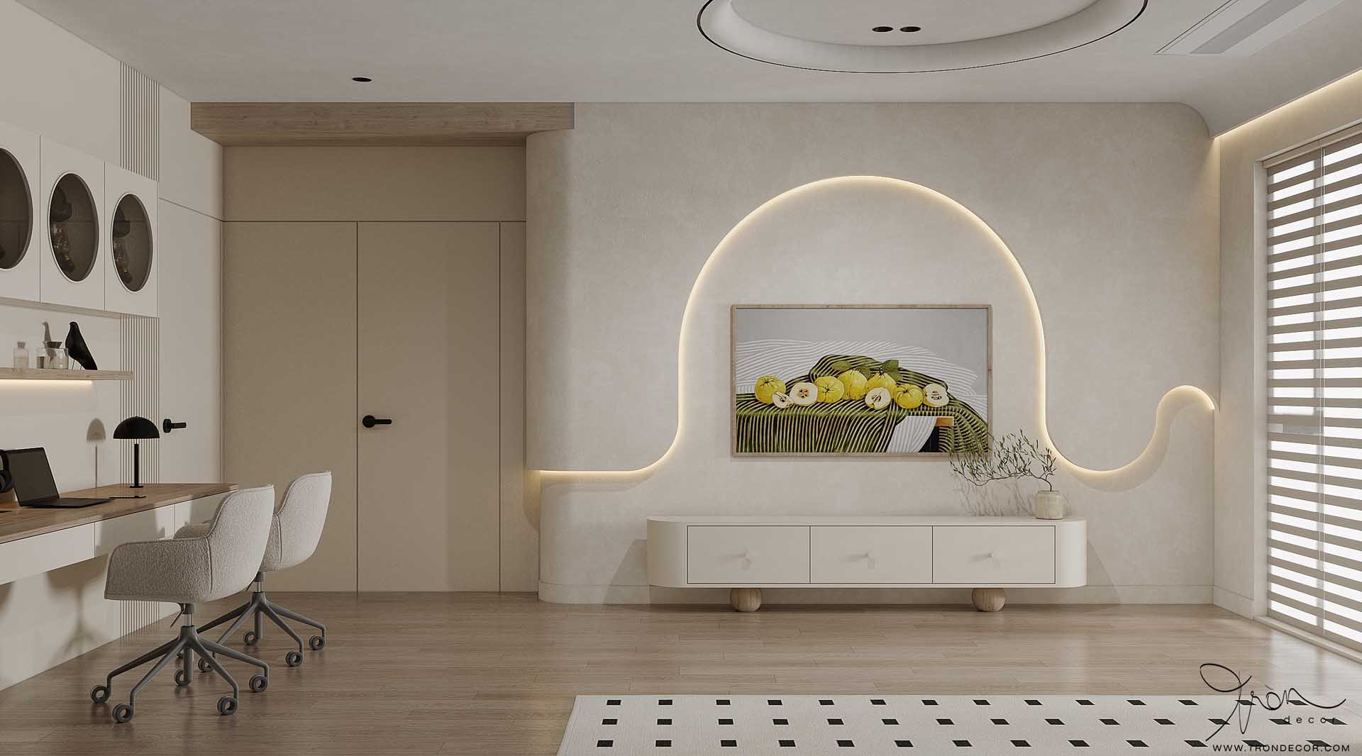 THIẾT KẾ NỘI THẤT NHÀ PHỐ 220M2 - KHU NHÀ Ở LIỀN KỀ QUẬN 7