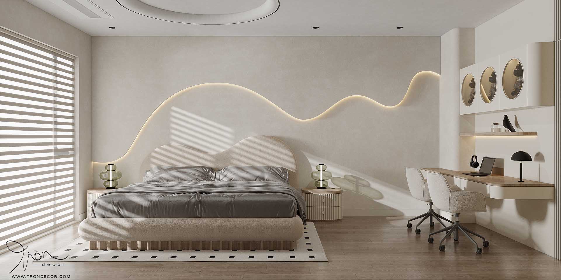 THIẾT KẾ NỘI THẤT NHÀ PHỐ 220M2 - KHU NHÀ Ở LIỀN KỀ QUẬN 7
