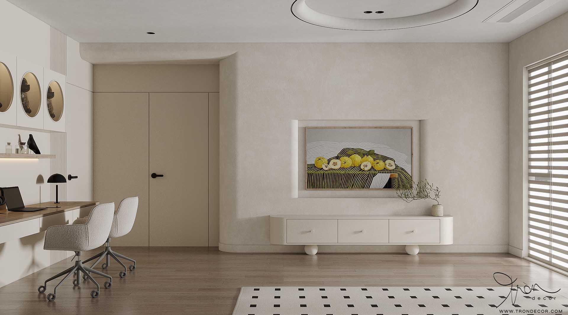 THIẾT KẾ NỘI THẤT NHÀ PHỐ 220M2 - KHU NHÀ Ở LIỀN KỀ QUẬN 7