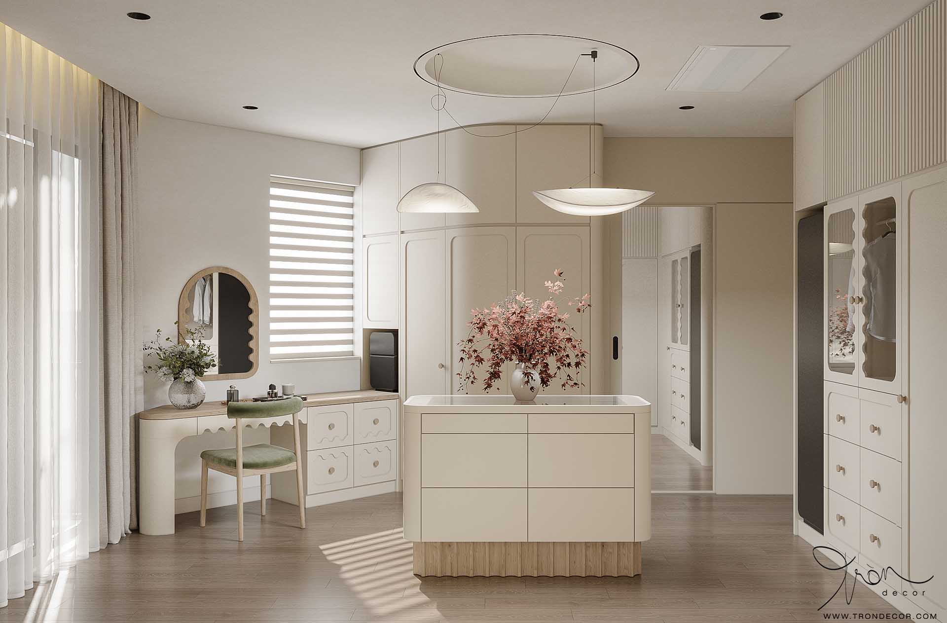 THIẾT KẾ NỘI THẤT NHÀ PHỐ 220M2 - KHU NHÀ Ở LIỀN KỀ QUẬN 7