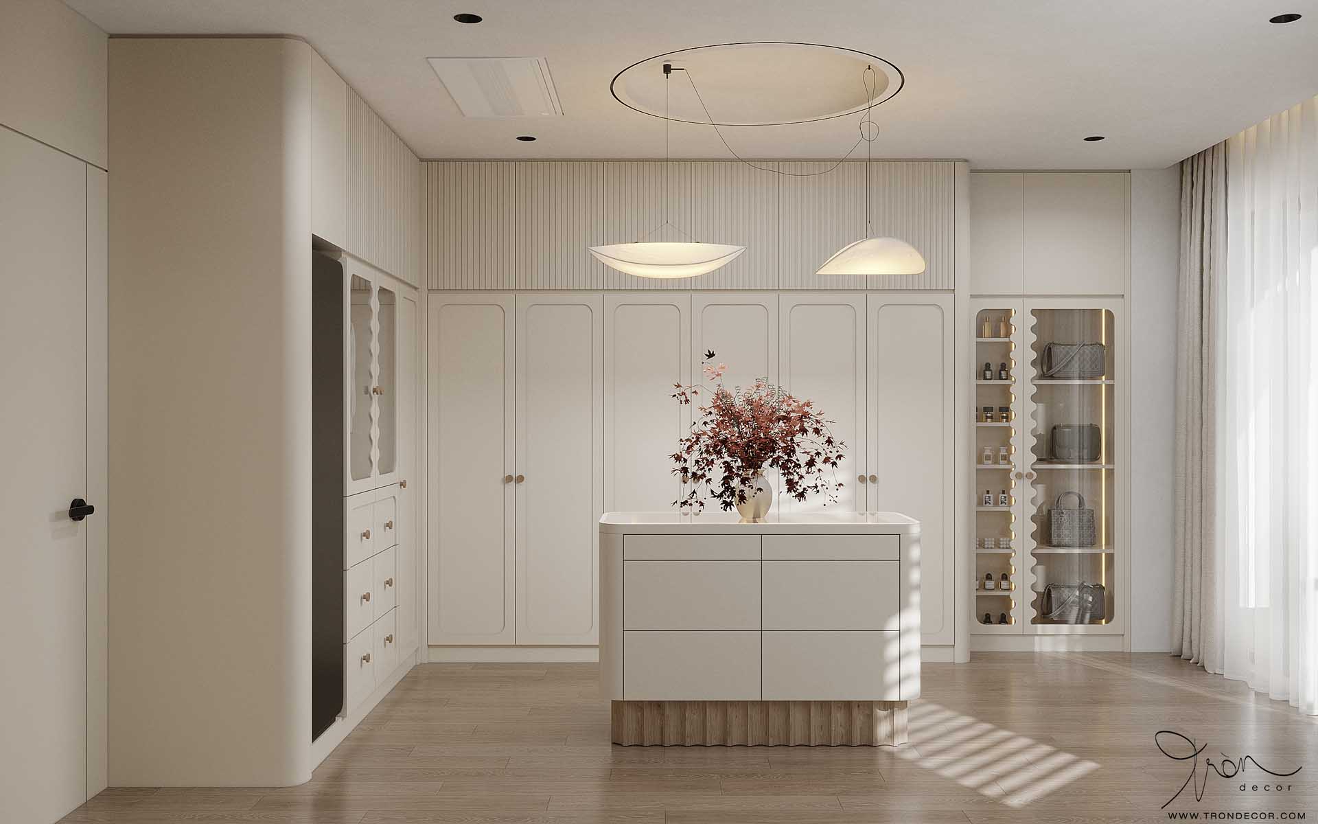 THIẾT KẾ NỘI THẤT NHÀ PHỐ 220M2 - KHU NHÀ Ở LIỀN KỀ QUẬN 7