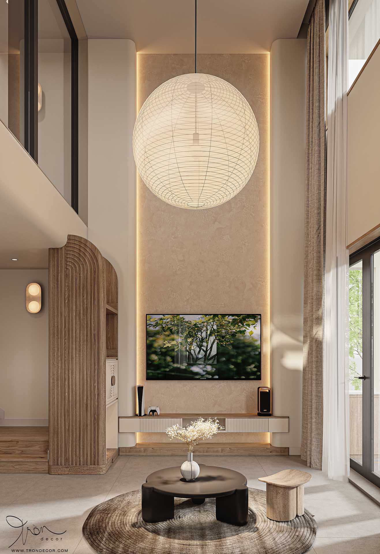 THIẾT KẾ NỘI THẤT NHÀ PHỐ 220M2 - KHU NHÀ Ở LIỀN KỀ QUẬN 7